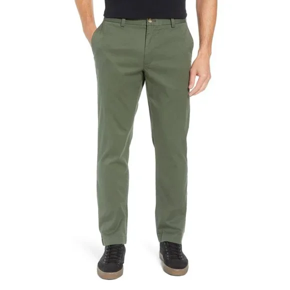 NWT Mens Size 32 32x30 Vineyard Vines Blue Breaker Flat Front Straight Leg Pants